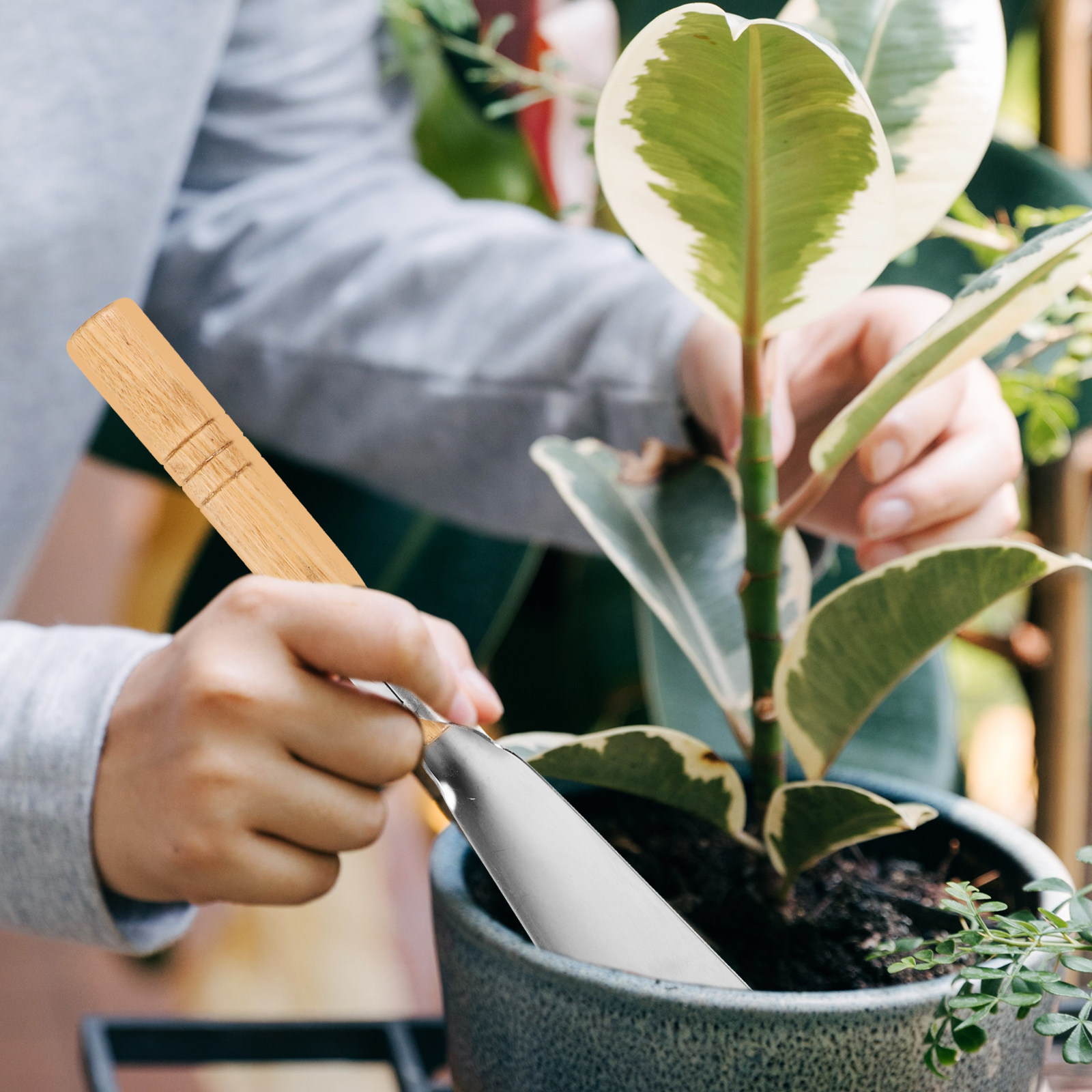 Garden Hand Trowel - Садовый совок из нержавеющей стали с