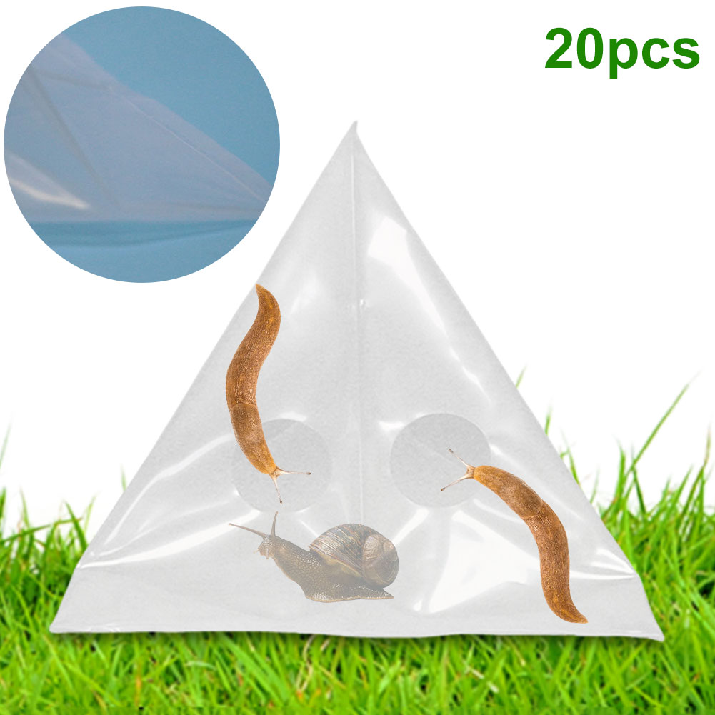 Outdoor Planting Bag - 20 шт. одноразовых мешков-ловушек для улиток