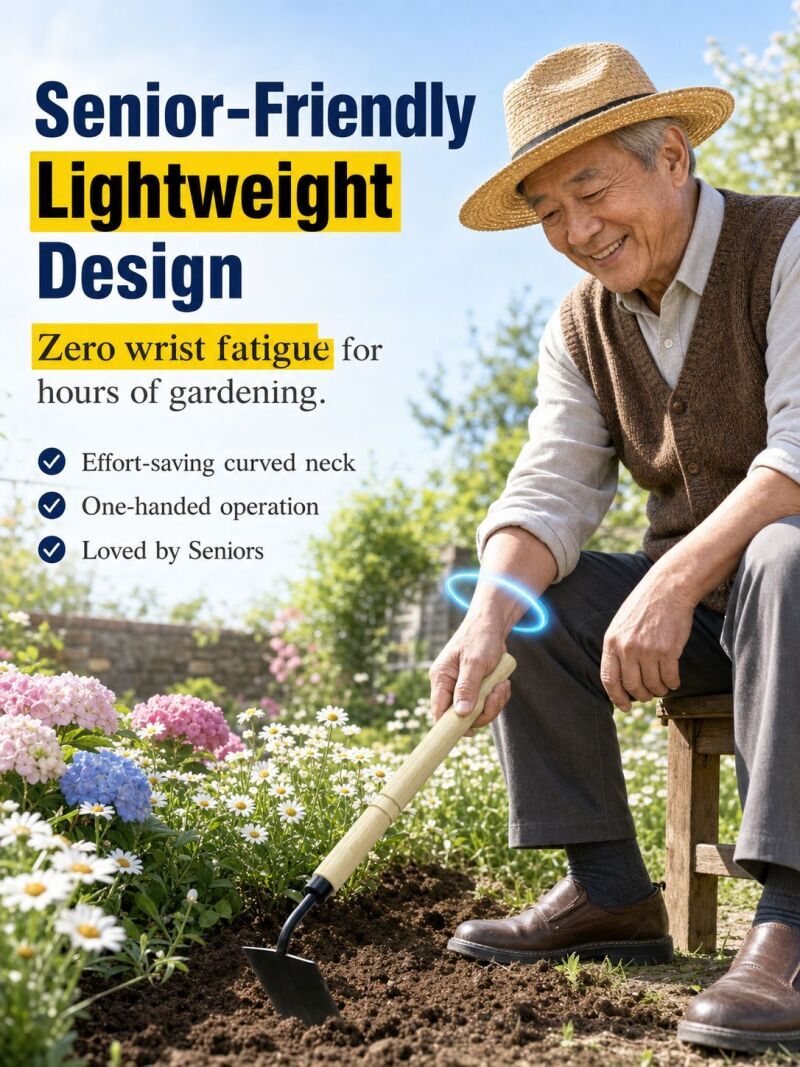 Серп для прополки с деревянной – обзор и цена Garden Hand Trowel