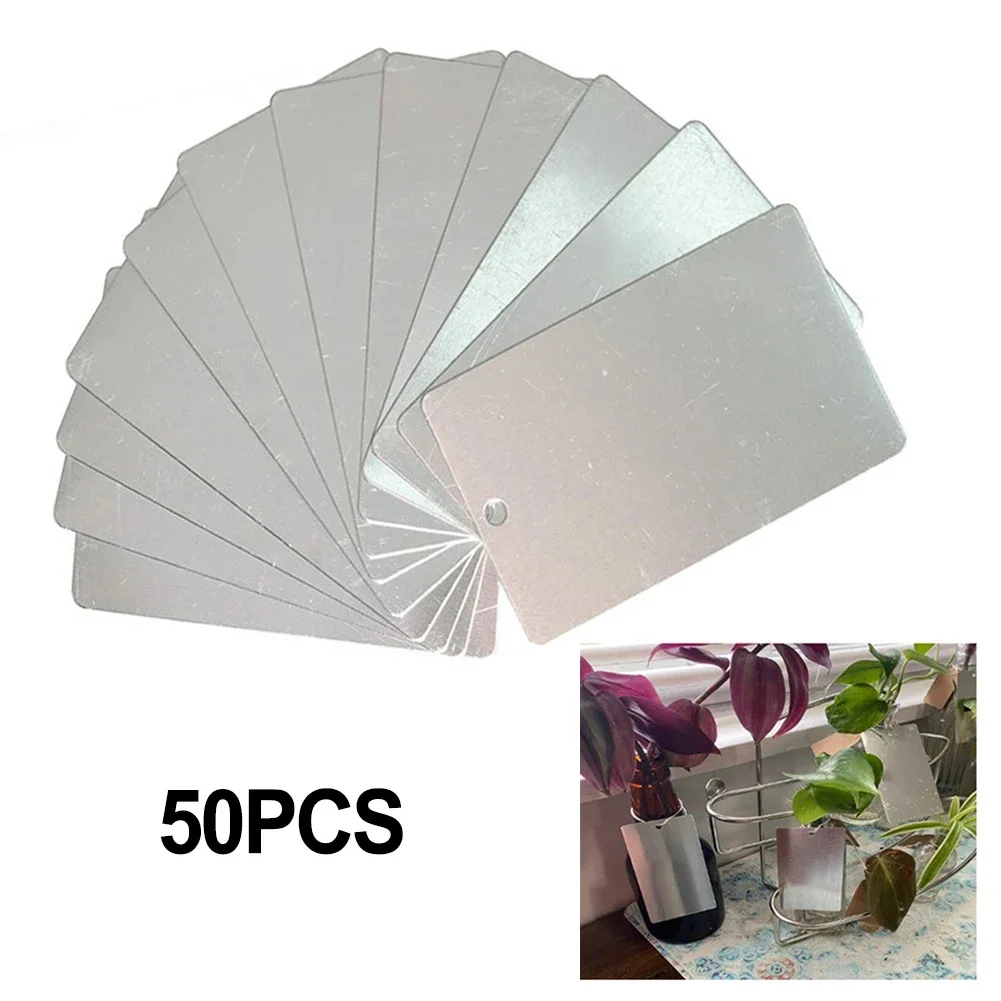50 шт. алюминиевые маркеры для – обзор и цена Plant Label Tags