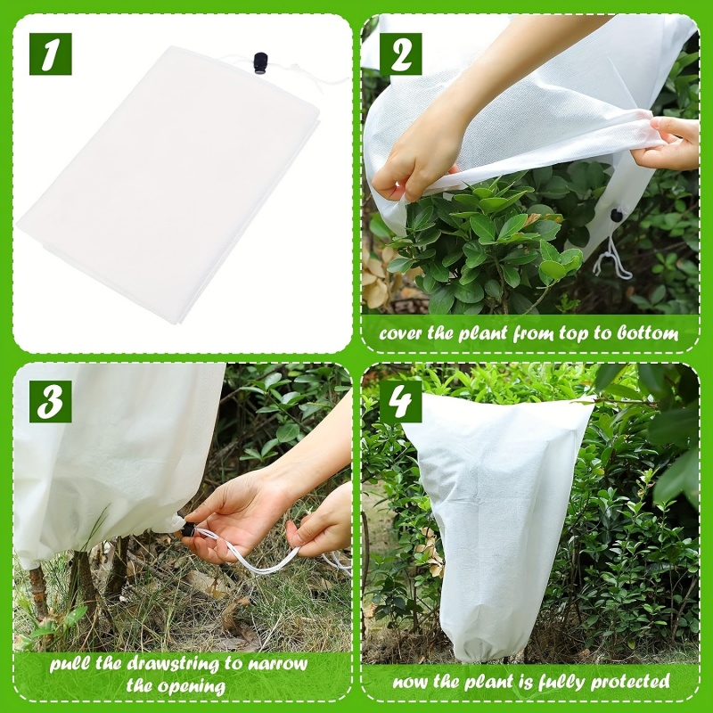 Зимние чехлы для растений, защ – обзор и цена Outdoor Planting Bag