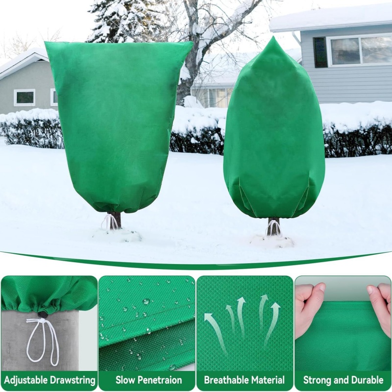 Зимние чехлы для растений, защ – обзор и цена Outdoor Planting Bag