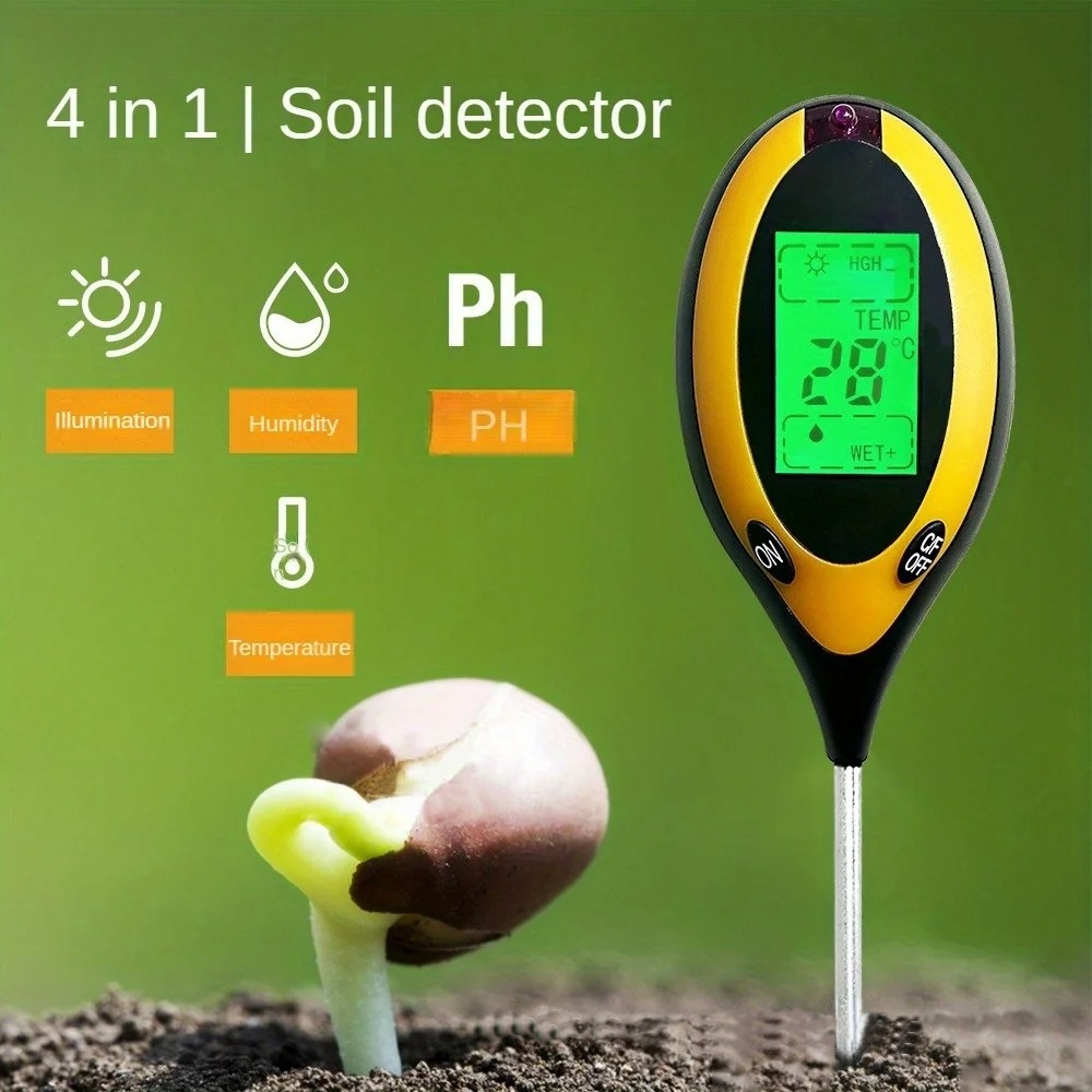 Портативный тестер pH и влажно – обзор и цена Soil Ph Meter