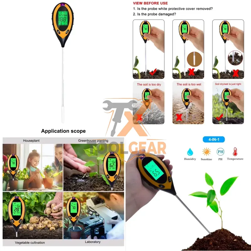 Хит продаж 2026: Измеритель pH – обзор и цена Soil Ph Meter