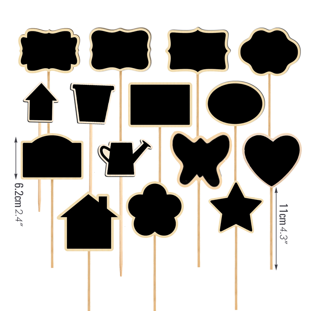 10 шт., деревянные мини-фотооб – обзор и цена Plant Label Tags