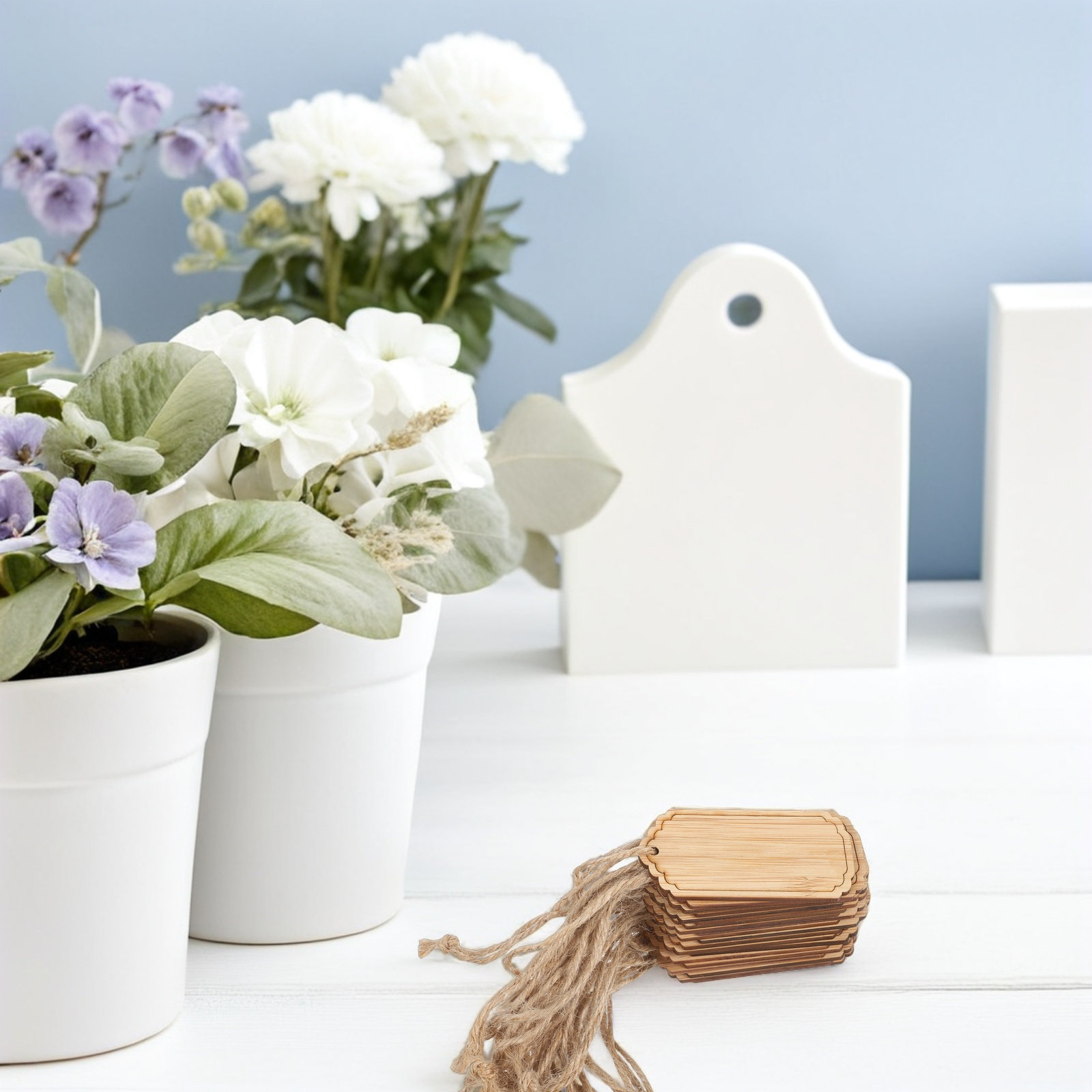 20 шт. бамбуковых маркеров для – обзор и цена Plant Label Tags