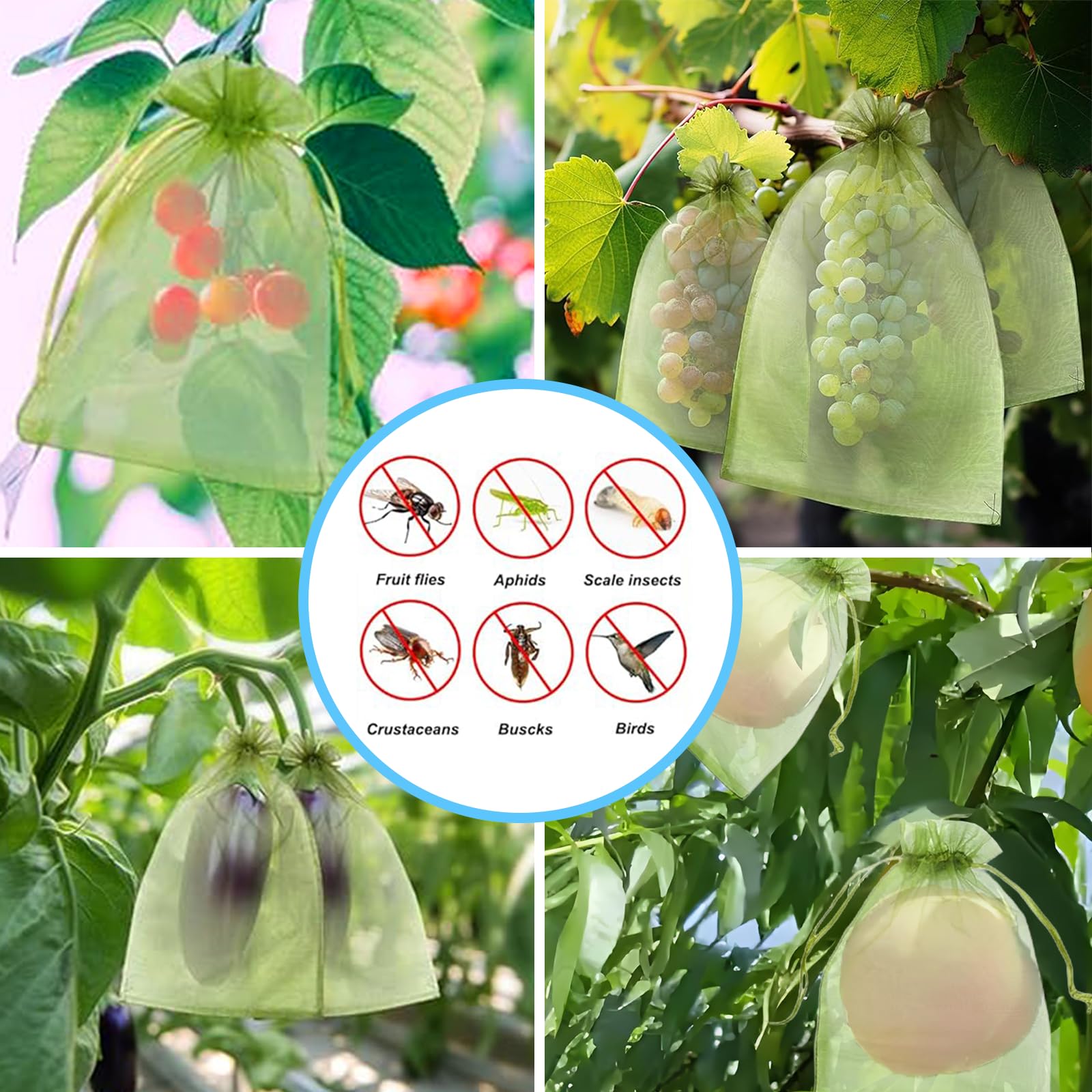 Эффективная сетка от птиц, меш – обзор и цена Outdoor Planting Bag