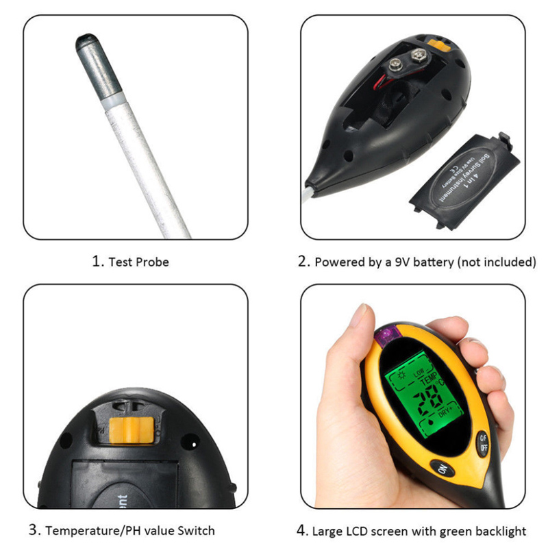 НОВЫЙ 2026 ЖК-тестер pH почвы: – обзор и цена Soil Ph Meter