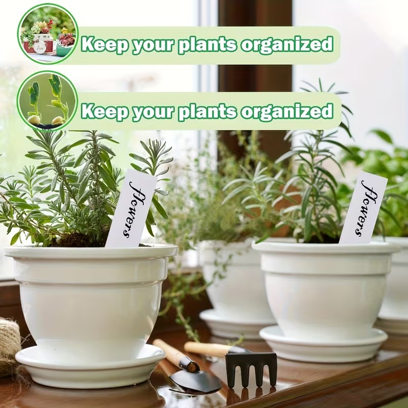 100 шт. белых водонепроницаемы – обзор и цена Plant Label Tags