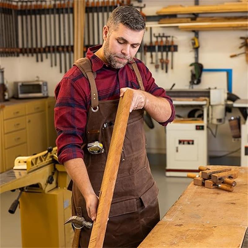 Вощеный прочный рабочий фартук – обзор и цена Gardening Tools In Store
